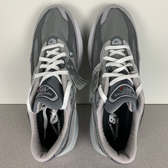 New Balance Gray and White Sneakers - Picture 4 of 11